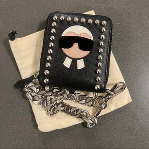 FENDI Karlito Chain Wallet